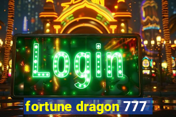 fortune dragon 777
